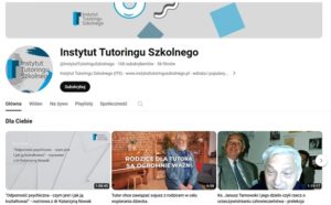 Instytut Tutoringu Szkolnego – kanał YouTube